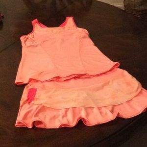 Lucky in Love skort and top